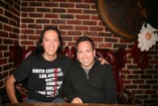 Tom Nguyen of EnClave L.A. & Richard Estrada @ Brass Monkey Cafe